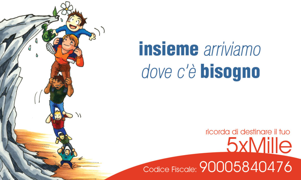 5xMille-inisieme arriviamo dove c'è bisogno